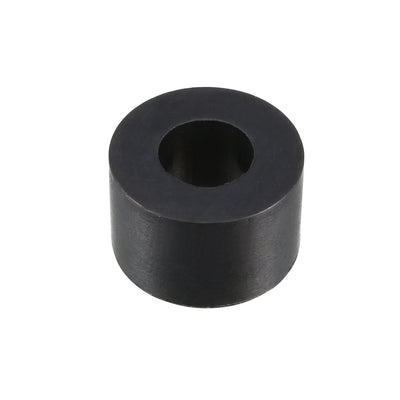 Harfington Rubber Round Flat Washer Assortment Size Flat Washers, Black Pack of 10