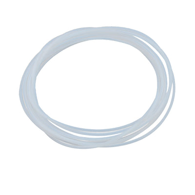 Harfington 0.6mm x 1mm PTFE High Lubricating Ability Tubing 5 Meters 16.4Ft for Electronics