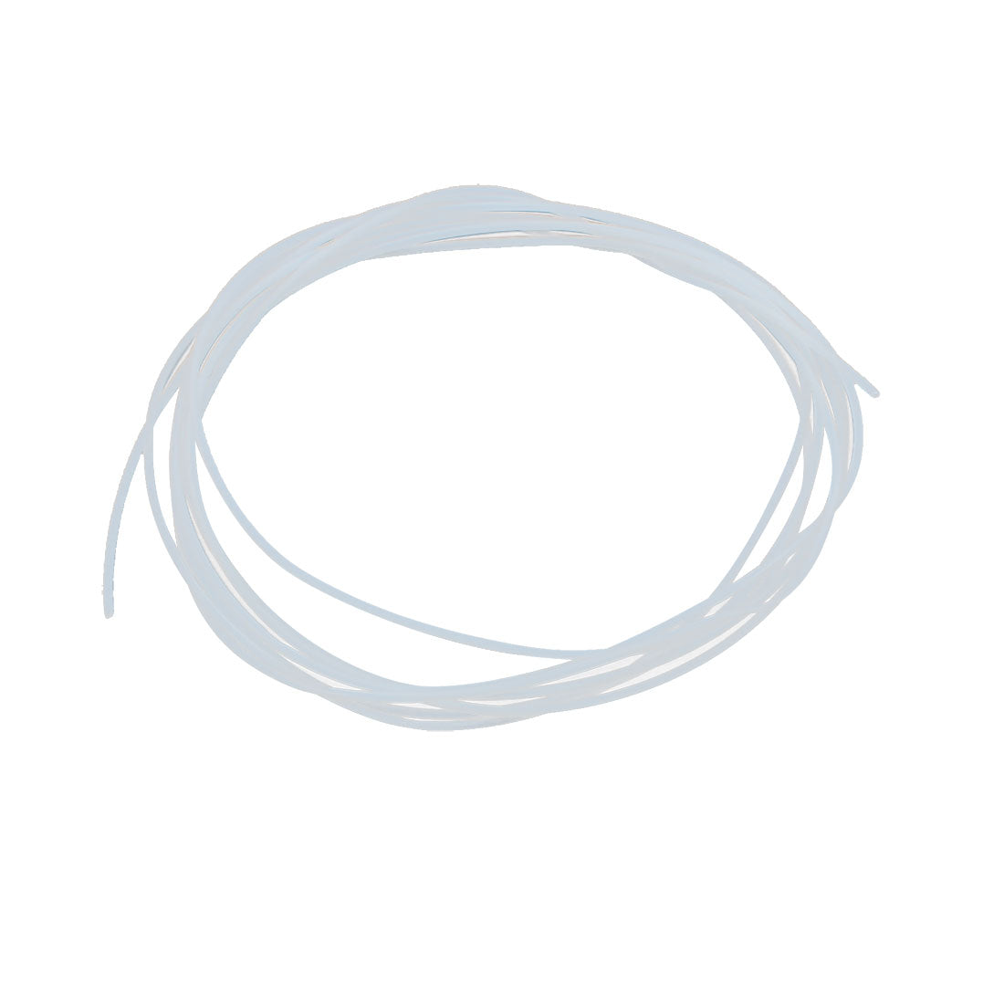 Harfington 0.3mm x 0.6mm PTFE High Lubricating Ability Tubing 2 Meters 6.6Ft for Electronics