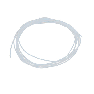 Harfington 0.3mm x 0.6mm PTFE High Lubricating Ability Tubing 2 Meters 6.6Ft for Electronics