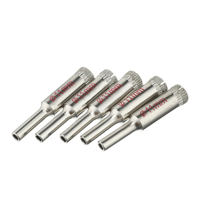 Harfington Diamond Coated Glass Hole Saw Drills Bits for Ceramic Tile