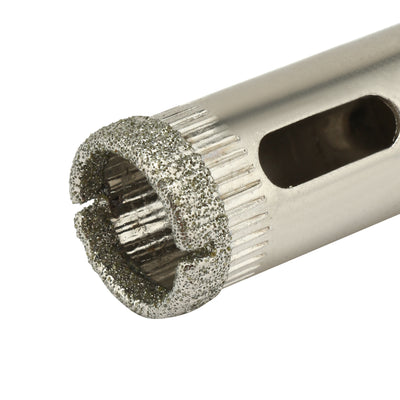 Harfington Diamond Coated Glass Hole Saw Drills Bits for Ceramic Tile