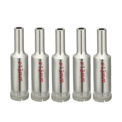 Harfington Diamond Coated Glass Hole Saw Drills Bits for Ceramic Tile