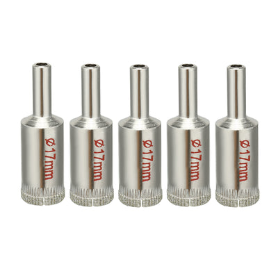 Harfington Diamond Coated Glass Hole Saw Drills Bits for Ceramic Tile