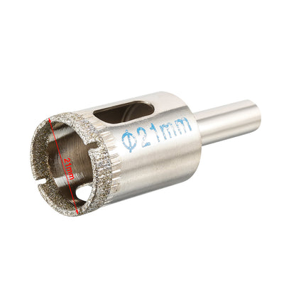 Harfington Diamond Coated Glass Hole Saw Drill Bit for Ceramic Tile