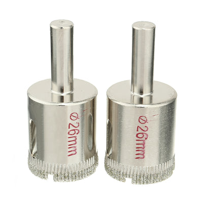 Harfington Diamond Coated Glass Hole Saw Drill Bit for Ceramic Tile