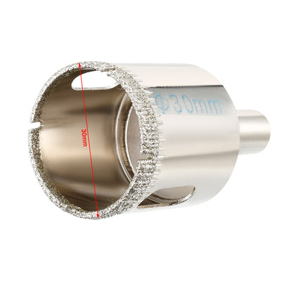 Harfington Diamond Coated Glass Hole Saw Drill Bit for Ceramic Tile