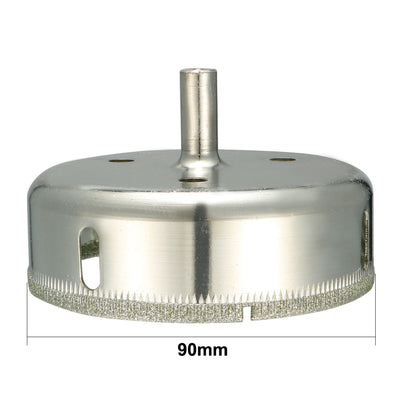Harfington Diamond Coated Glass Hole Saw Drill Bits for Ceramic Tile Marble Rock Porcelain