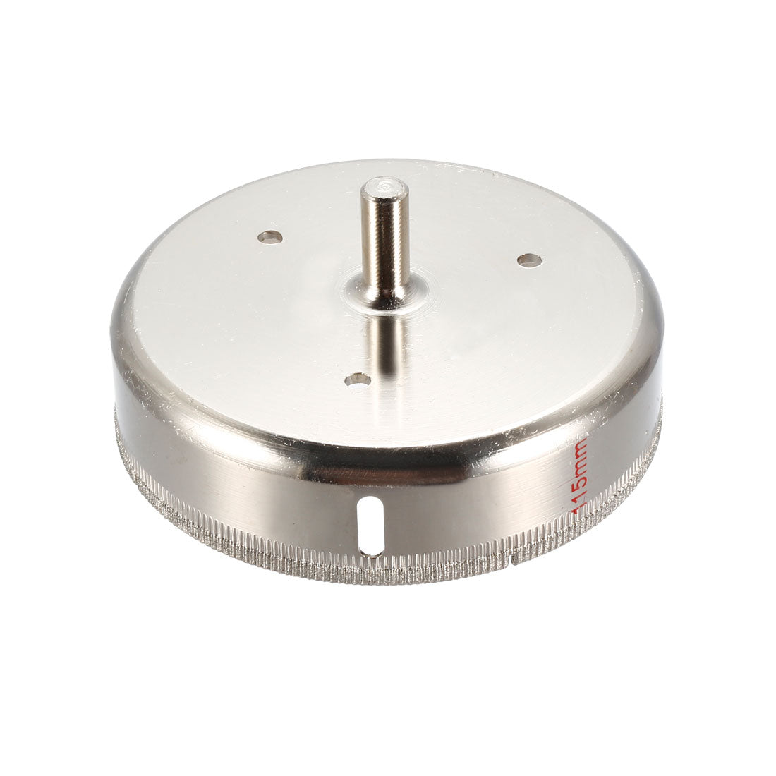 Harfington 115mm Dia Diamond Particles Coating Tip Hole Saw Drill Bit for Glass