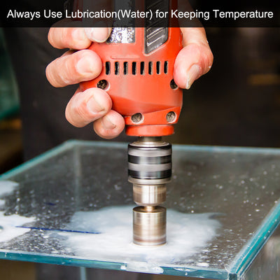 Harfington Diamond Coated Glass Hole Saw Drill Bits for Ceramic Tile Marble Rock Porcelain