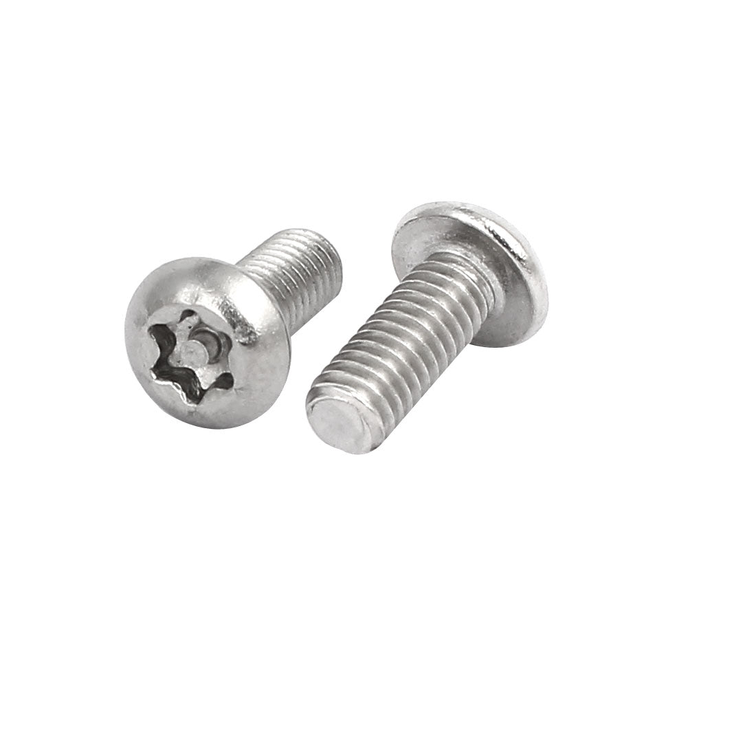 Harfington M4 x 10mm 304 Stainless Steel Torx Security Pan Head Screws Fasteners 25PCS