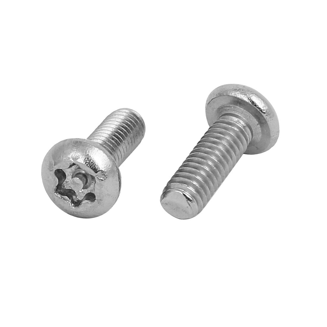 Harfington M4x12mm 304 Stainless Steel Button Head Torx Security Tamper Proof Screws 50pcs