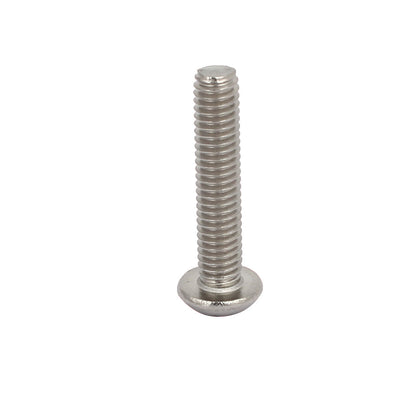 Harfington M4x20mm 304 Stainless Steel Button Head Torx Security Tamper Proof Screws 25pcs