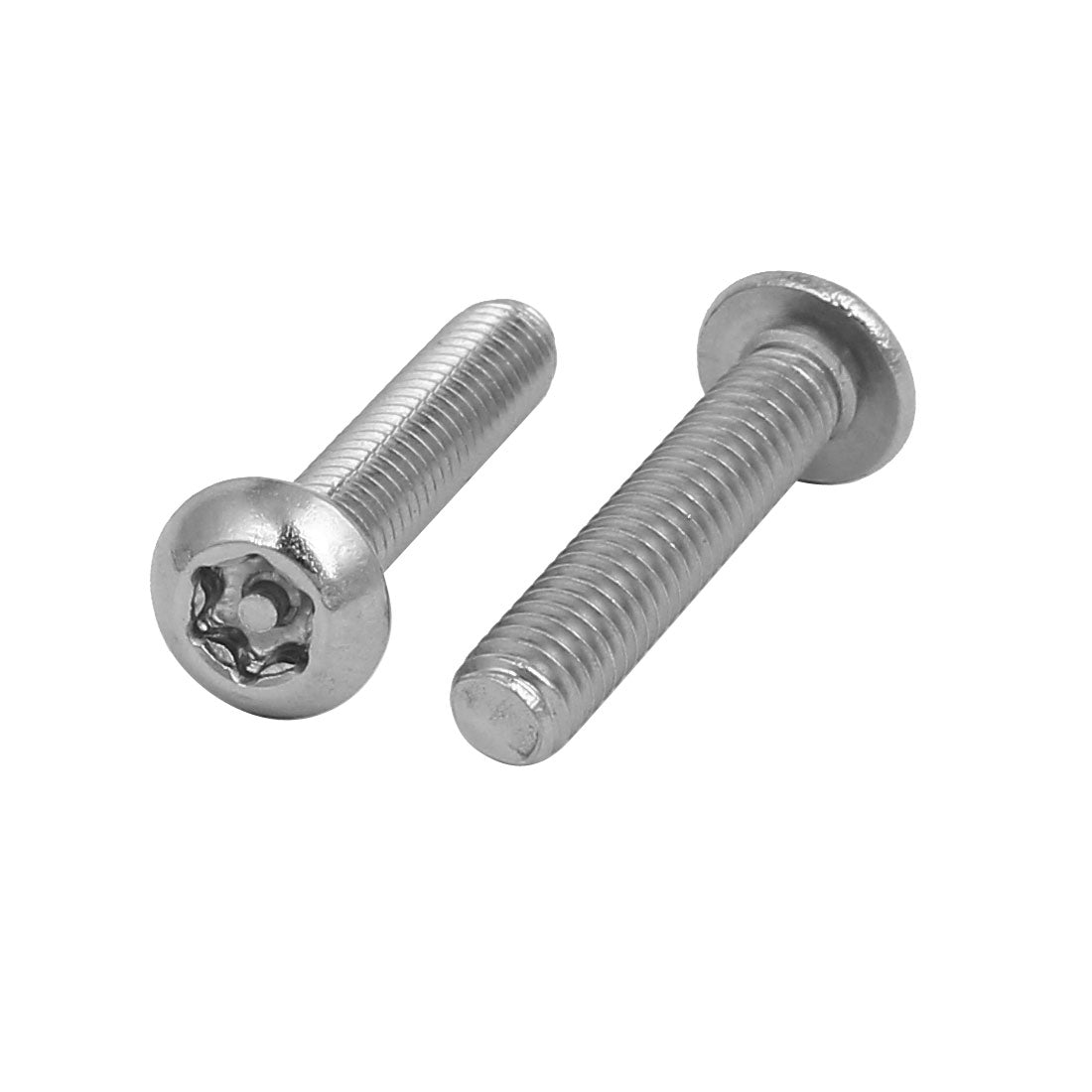 Harfington M4x20mm 304 Stainless Steel Button Head Torx Security Tamper Proof Screws 50pcs