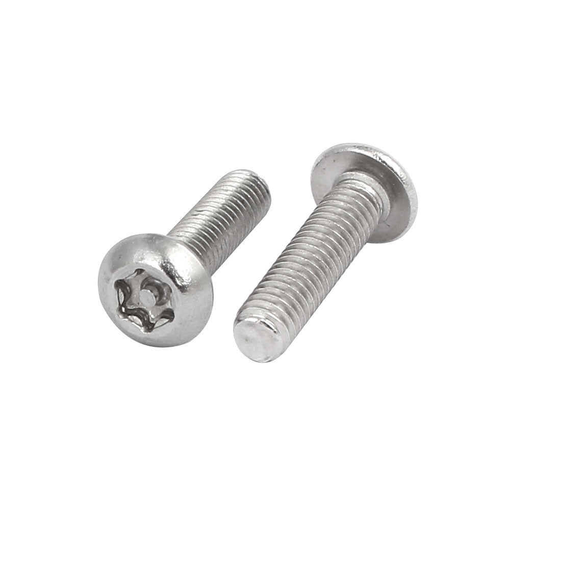 Harfington M4 x 16mm 304 Stainless Steel Torx Security Pan Head Screws Fasteners 25PCS