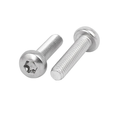 Harfington M5 x 20mm 304 Stainless Steel Torx Security Pan Head Machine Screws 20PCS