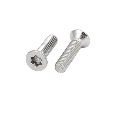 Harfington M3 x 12mm 304 Stainless Steel Torx Countersunk Head Machine Screws 30PCS