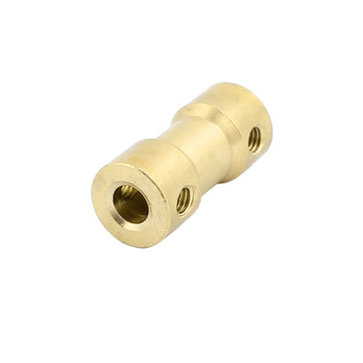 Harfington Brass Shaft Coupling Coupler Motor Transmission Motor Connector for RC Boat Model