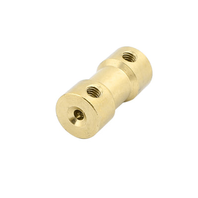 Harfington Brass Shaft Coupling Coupler Motor Transmission Motor Connector for RC Boat Model