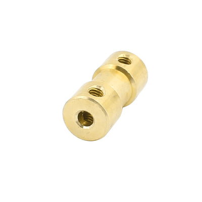 Harfington Brass Shaft Coupling Coupler Motor Transmission Motor Connector for RC Boat Model