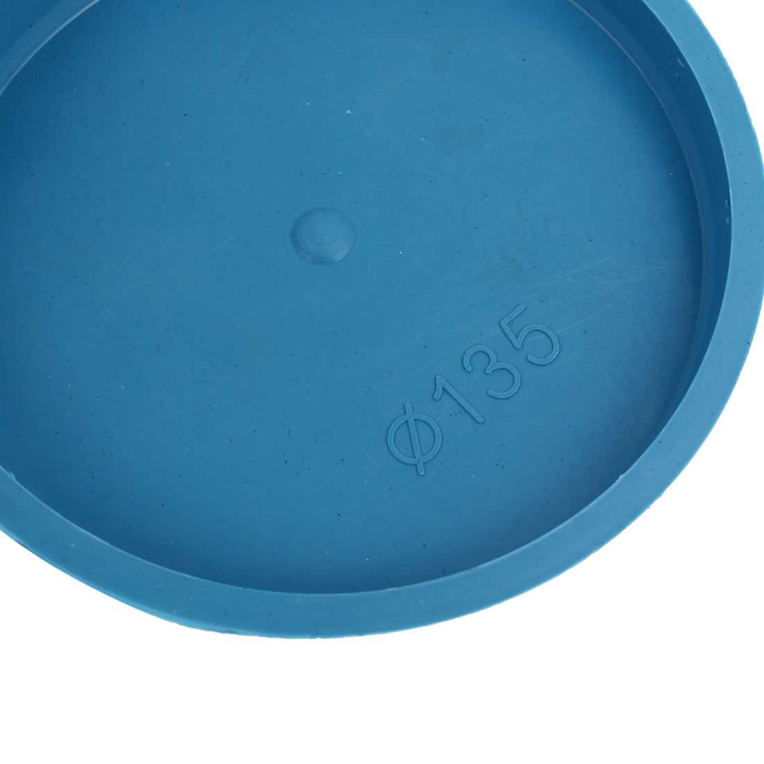 Harfington 135mm Flange Mounted Tapered Hole Stoppers Waterproof Caps Blue 5pcs