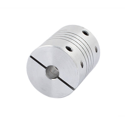 Harfington Aluminum Alloy Spline Shaft Flexible Helical Coupling