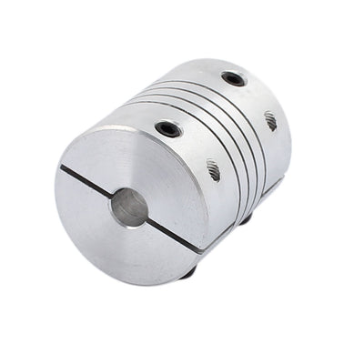 Harfington Aluminum Alloy Spline Shaft Flexible Helical Coupling