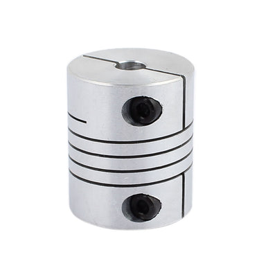Harfington Aluminum Alloy Spline Shaft Flexible Helical Coupling