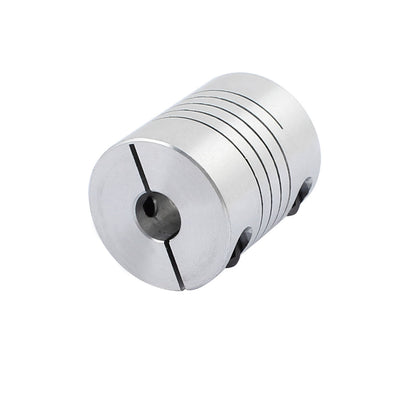 Harfington Aluminum Alloy Spline Shaft Flexible Helical Coupling