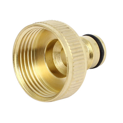 Harfington 1 BSP Female Thread Dia Brass Hose Barb Pipe Connector Tube Adapter Fitting