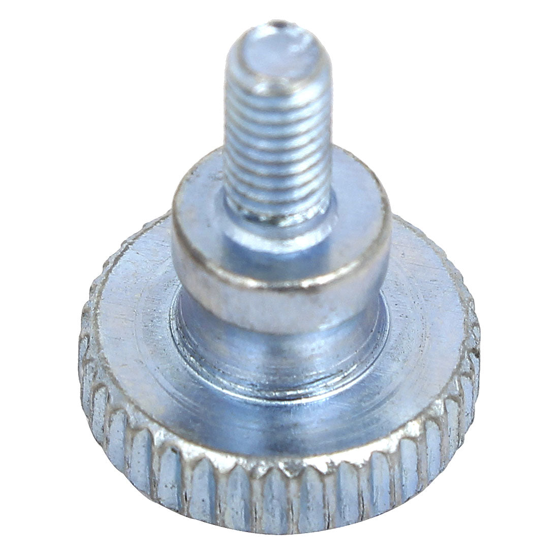 Harfington M3x6mm Flat Knurled Head Fully Threaded Thumb Screws Bolts Fastener 15pcs