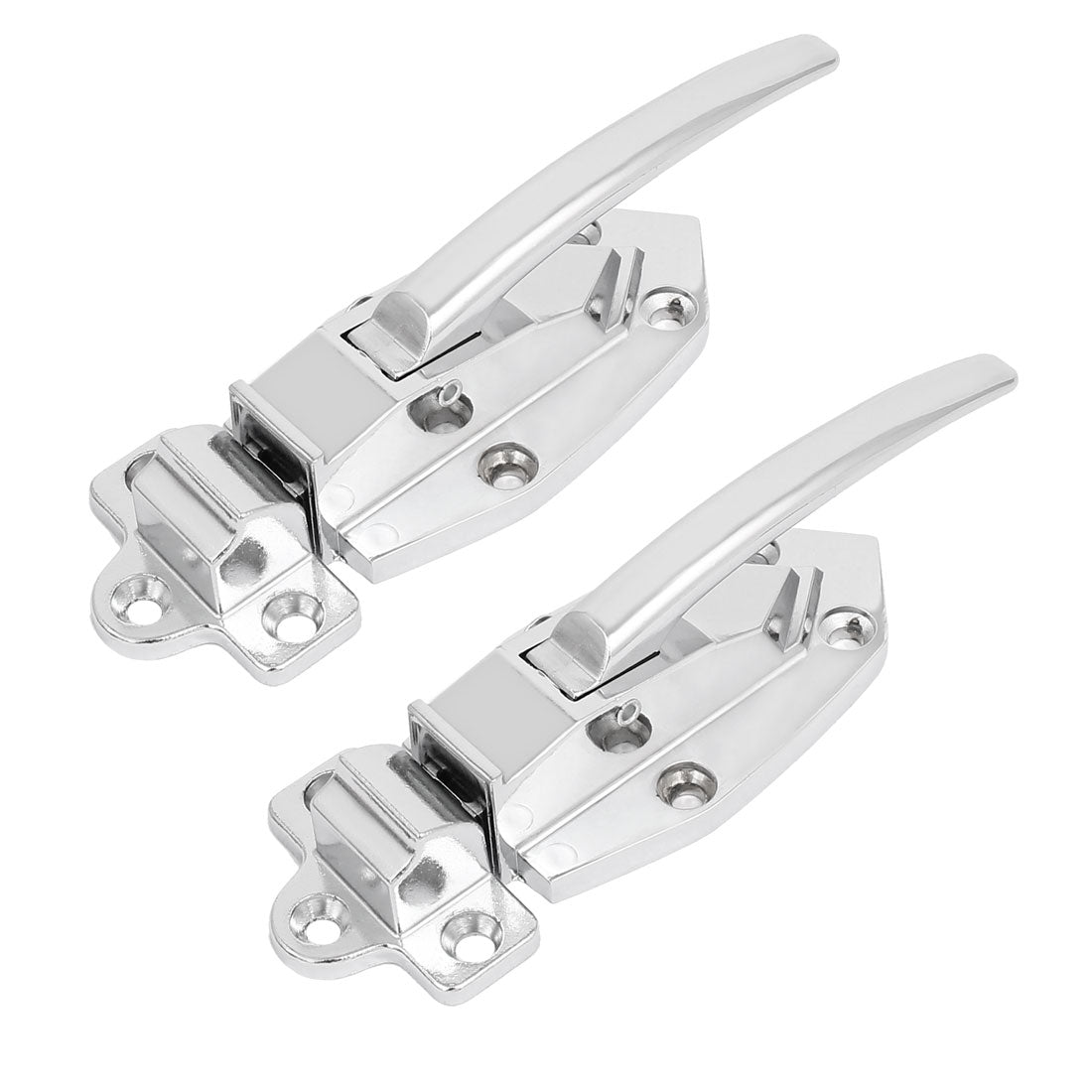 Harfington 165mm Long Screw Fixed Freezer Cooler Oven Door Pull Handle Latches Locks 2pcs