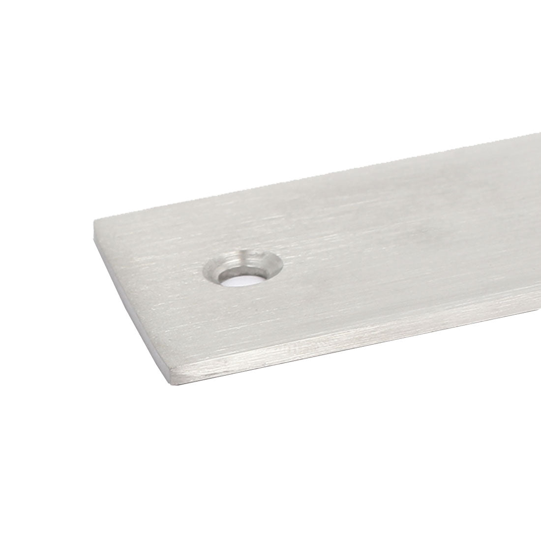 Harfington 175mmx100mmx42mm Stainless Steel Right Angle Brackets Holder Silver Tone 2pcs