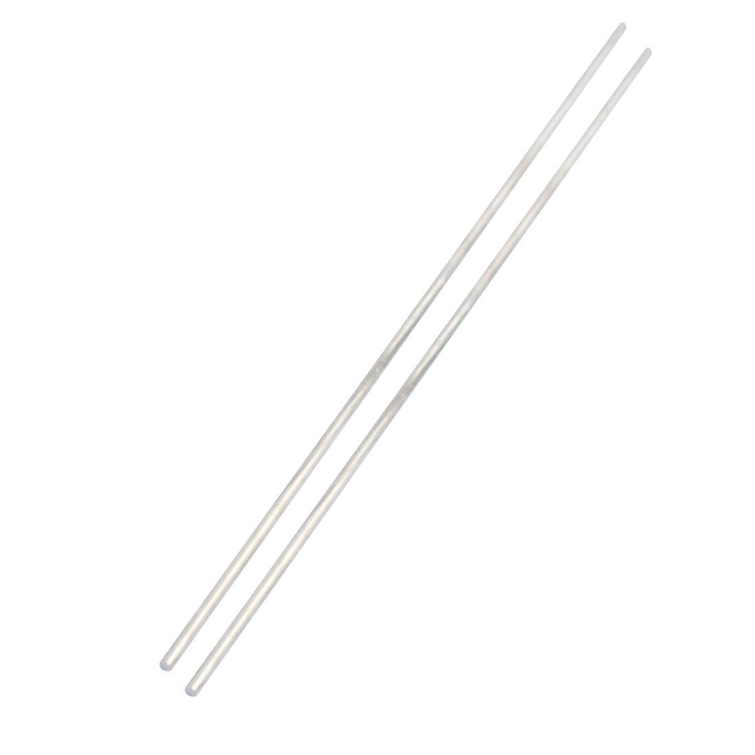 Harfington 2.5mm x 180mm Stainless Steel Straight Round Rod Bar Silver Tone 5pcs