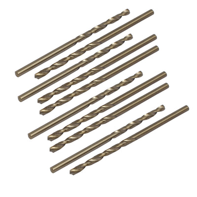 Harfington 2.5mm Dia Split Point HSS Cobalt Metric Twist Drill Bit Drilling Tool 10pcs