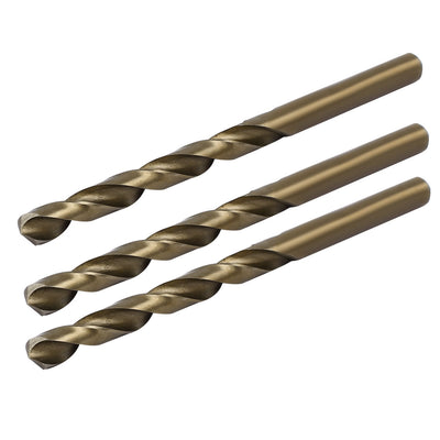 Harfington 6.8mm Drilling Dia Straight Shank HSS Cobalt Metric Twist Drill Bit 3pcs
