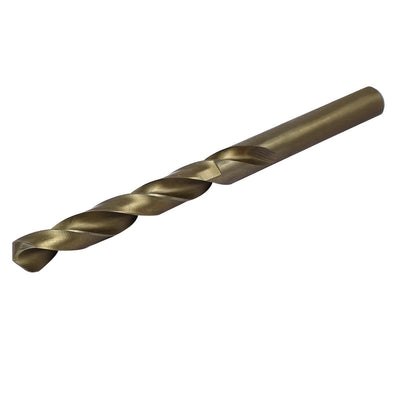 Harfington 10.8mm Dia HSS Cobalt Straight Round Shank Metric Twist Drill Bit Drilling Tool