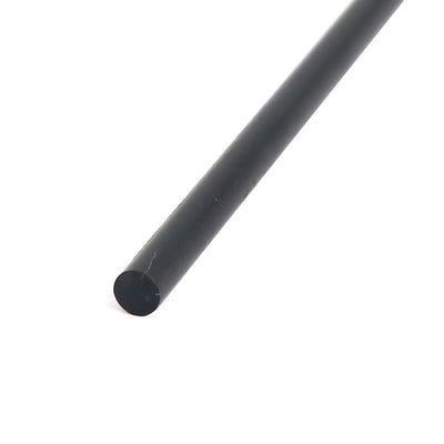 Harfington 3.5mm Drilling Dia 200mm Length HSS Straight Round Shank Twist Drill Bit Black