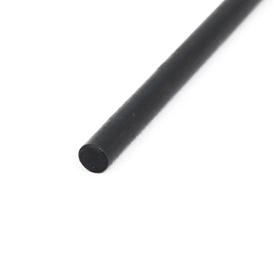 Harfington 3mm Drilling Dia 250mm Length HSS Straight Round Shank Twist Drill Bit Black