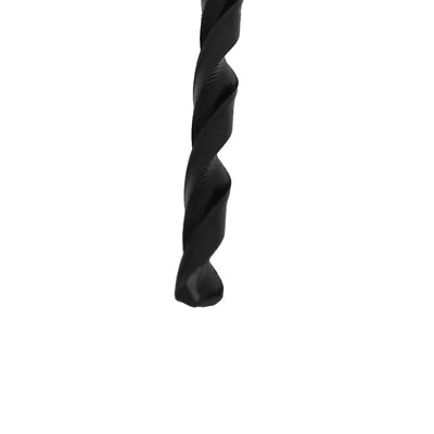 Harfington 3.5mm Drilling Dia 250mm Length HSS Straight Shank Twist Drill Bit Black