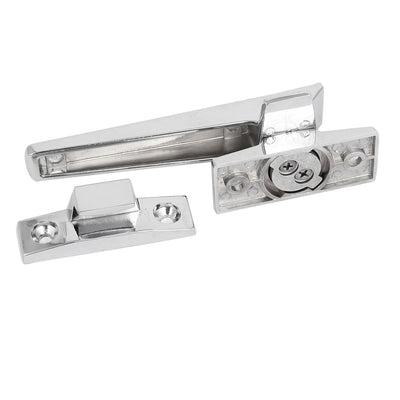 Harfington 140mmx51mmx41mm Screw Fixed Rotating Freezer Oven Door Pull Handle Latch Lock