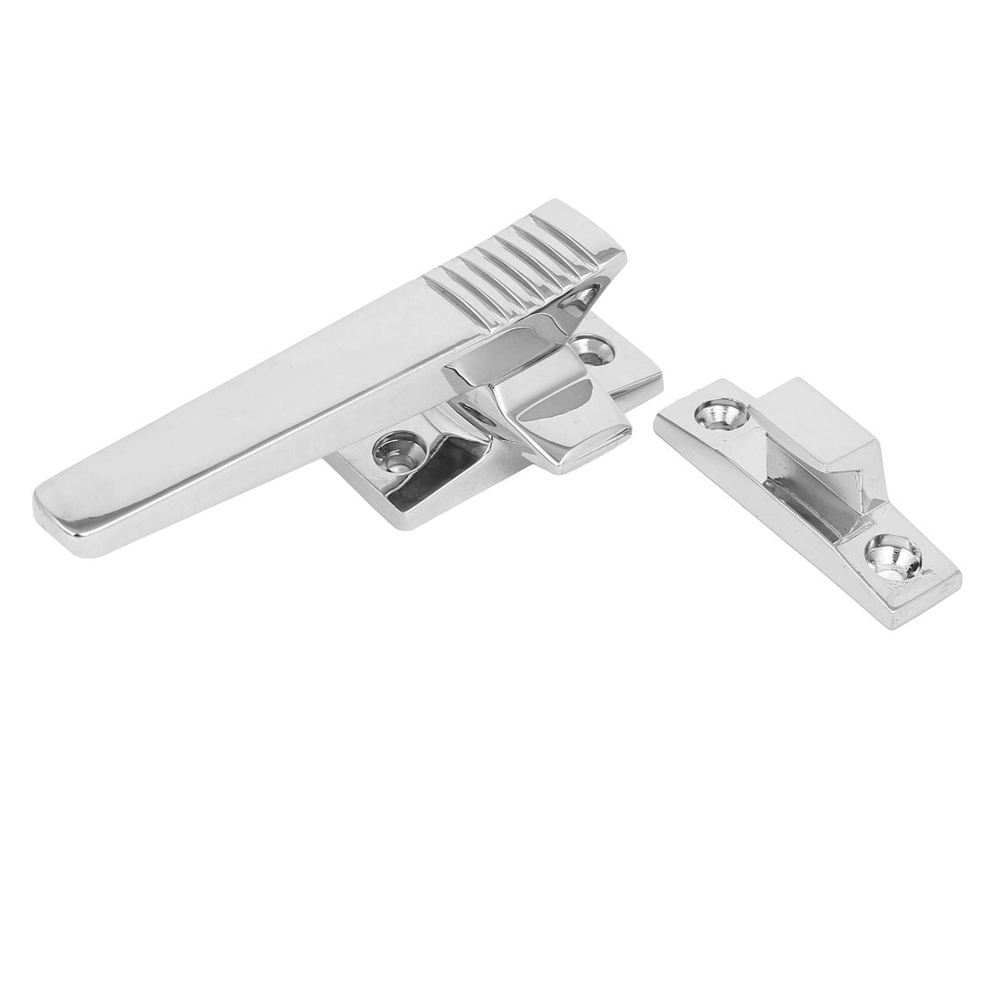 Harfington 140mmx51mmx41mm Screw Fixed Rotating Freezer Oven Door Pull Handle Latch Lock