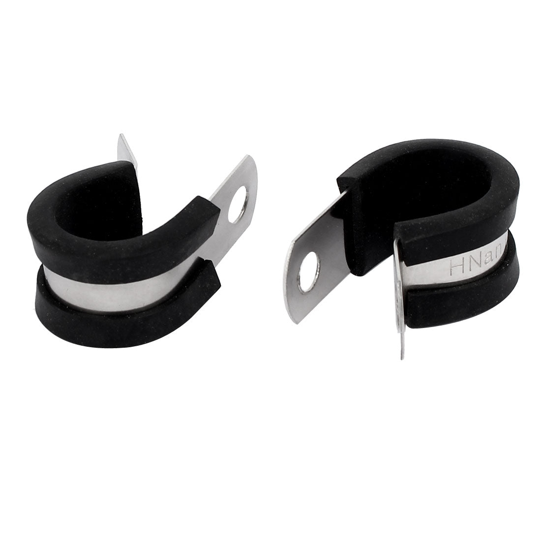 Harfington 16 mm Durchmesser, EPDM-Gummi ausgekleidet, P-Clips, Kabelschlauch, Rohrschellen, Halter, 5 Stück