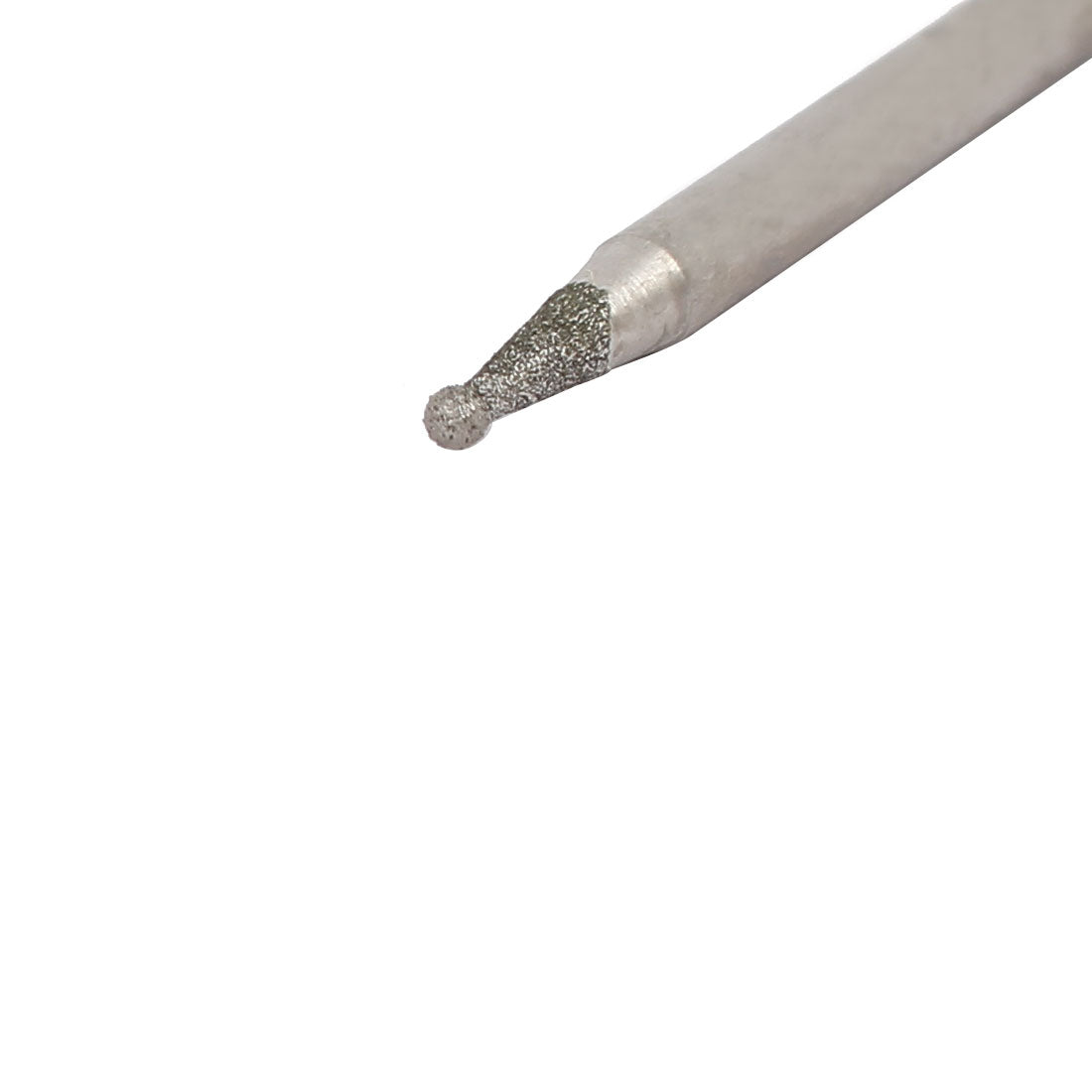 Harfington 2.35mm Shank 1.2mm Dia Diamond Head Ball Shaped Grinding Mounted Point Bit 20pcs