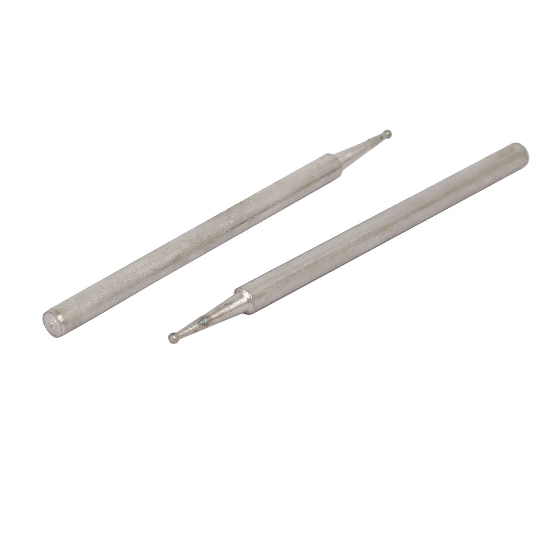 Harfington 2.35mm Shank 0.5mm Dia Diamond Head Ball Shaped Grinding Mounted Point Bit 20pcs
