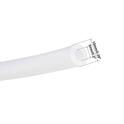 Harfington Silicone Tube 2 Meter Flexible Silicone Rubber Tubing Water Air Hose Pipe for Pump Transfer