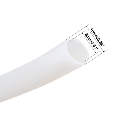 Harfington Silicone Tube 0.5m Flexible  Rubber Tubing Water Air Hose