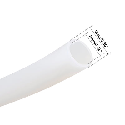 Harfington Silicone Tube 0.5m Flexible  Rubber Tubing Water Air Hose