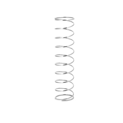 Harfington 0.4mmx8mmx35mm 304 Stainless Steel Compression Springs Silver Tone 10pcs