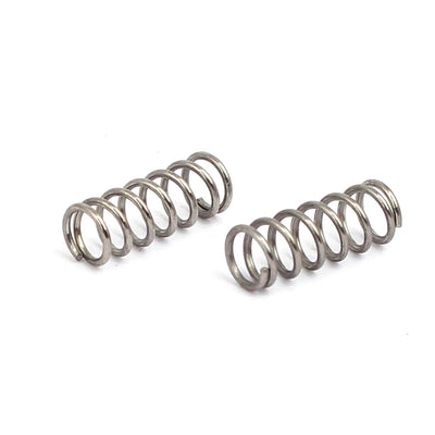 Harfington 0.5mmx4mmx10mm 304 Stainless Steel Compression Springs Silver Tone 10pcs